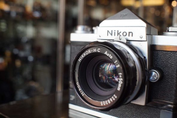 Nikon F plain prism + F36 + Nikkor-HC 50mm f/2 non-AI