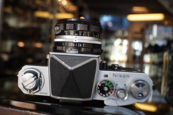 Nikon F plain prism + F36 + Nikkor-HC 50mm f/2 non-AI