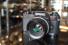 Nikon FE kit + Nikkor 50mm 1:2 Ai lens