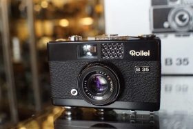 Rollei 35B camera black, boxed