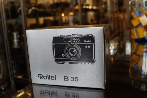 Rollei 35B camera black, boxed