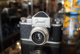 Early Zenit SLR w/ industar-22 lens