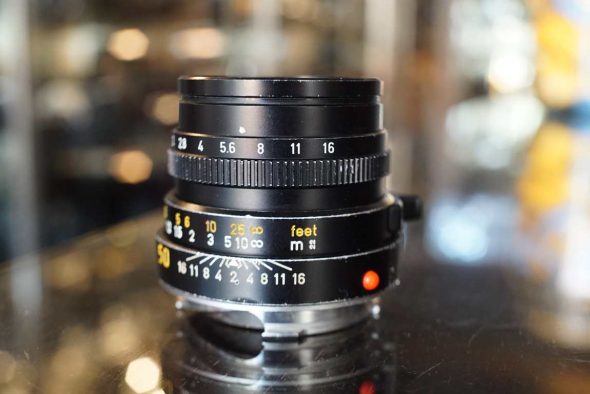 Leica Leitz Summicron-M 50mm F/2, version 4, black