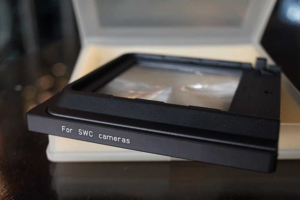 Hasselblad focusing screen back for SWC