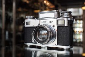 Contax III + Zeiss Jena Sonnar 50mm F/2 lens, collectible kit