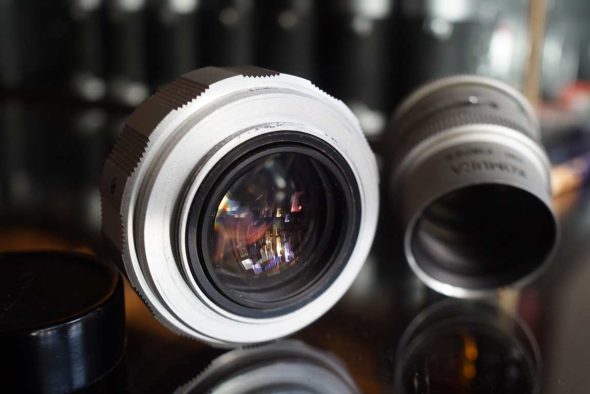 Komura teleconverter for Leica LTM + Uni-view finder, cased