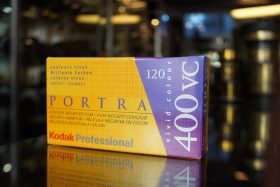 Kodak Portra 400 VC film 120, 5 rolls, expired 2001