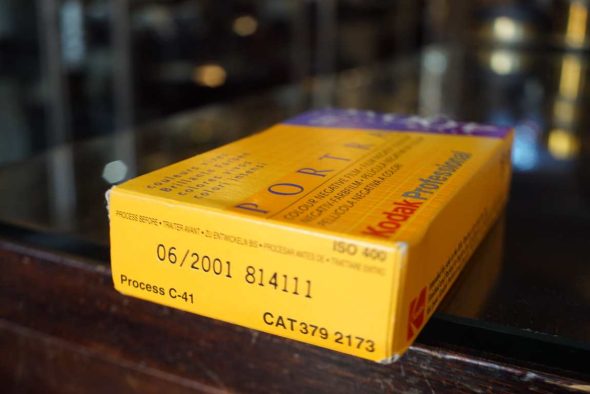 Kodak Portra 400 VC film 120, 5 rolls, expired 2001
