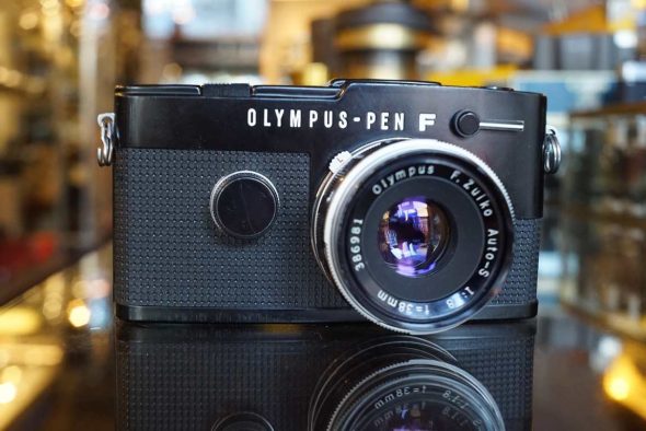 Olympus Pen FT Black w/ Zuiko 38mm f/1.8