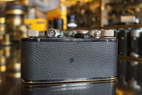 Leica I model A in black with Nickel f=50mm 1:3,5 lens