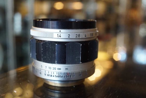 Canon 50mm f/1.4 in Leica screw mount