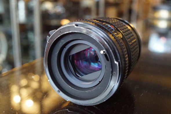 Mamiya Sekor 150mm F/3/5 lens for M645, worn