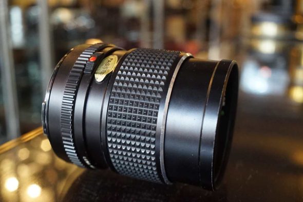 Mamiya Sekor 150mm F/3/5 lens for M645, worn