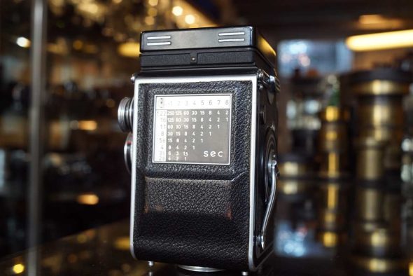 Rolleiflex Tele with 135mm F/4 Zeiss lens, worn, OUTLET