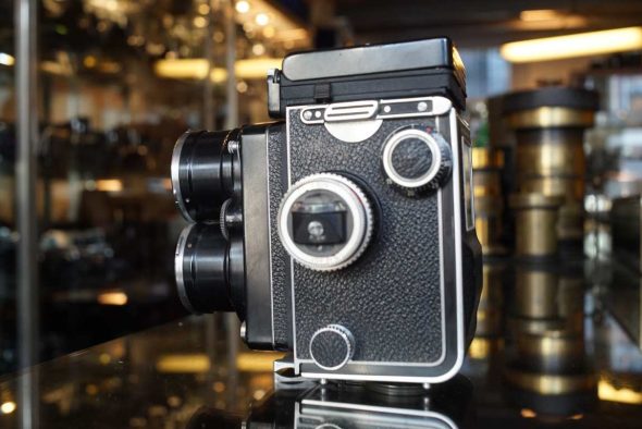 Rolleiflex Tele with 135mm F/4 Zeiss lens, worn, OUTLET