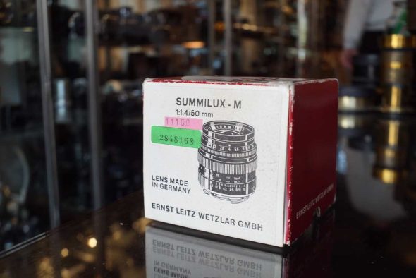 Leica empty box for Summilux 1:1.4 / 50mm