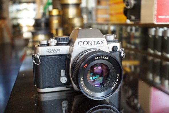 Contax S2 60 year edition + Carl Zeiss Planar 50mm F/1.7 lens