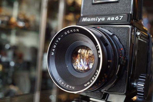 Mamiya RB67 + Sekor 127mm f/3.8 and 120 back OUTLET