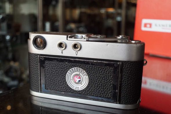 Leica M3 body chrome, single stroke