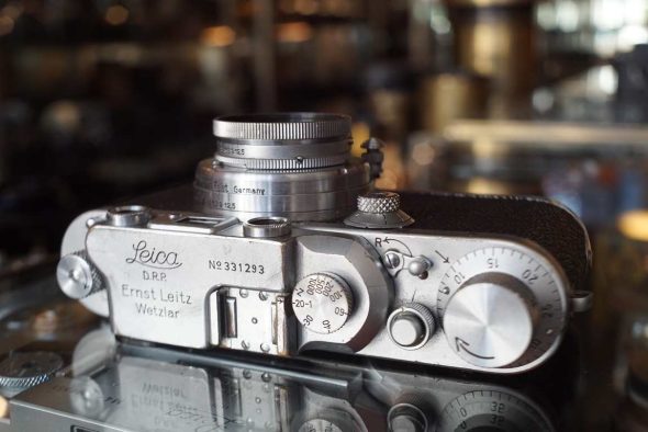 Leica IIIb chrome + Summar 50mm F/2 lens