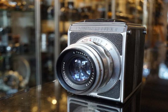 Primarflex II + Carl Zeiss Tessar 105 f/3.5 T lens