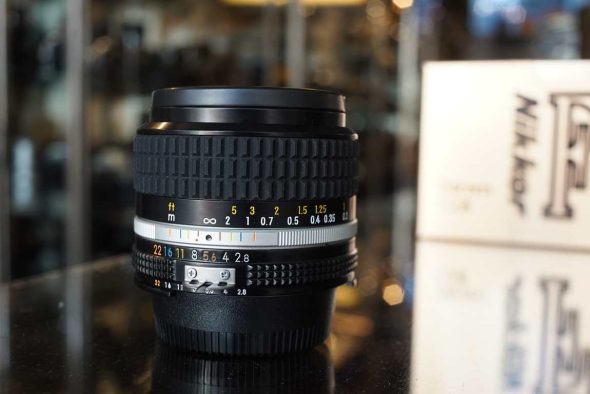 Nikon Nikkor 24mm F/2.8 AI-S lens, boxed