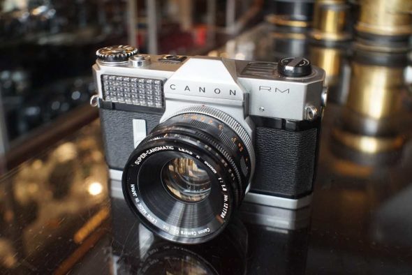 Canonflex RM w/ R 50mm f/1.8 Super Canomatic lens