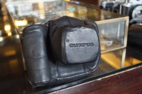Olympus OM camera case. for Camera + winder