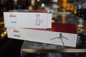 Leica 14100 + 14121 Table top tripod kit, boxed