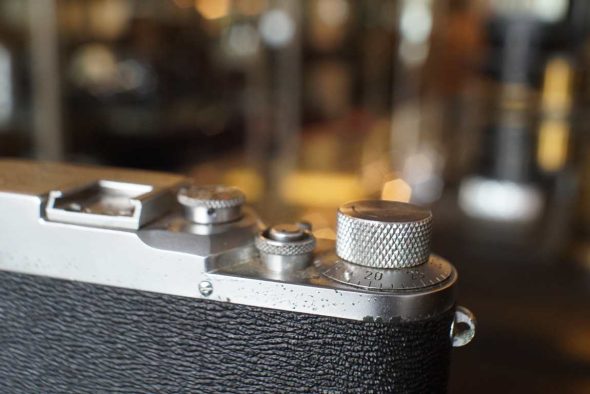 Leica IIIc body in leather case, OUTLET