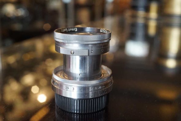 Leica Summitar 50mm F/2 collapsible screw mount lens