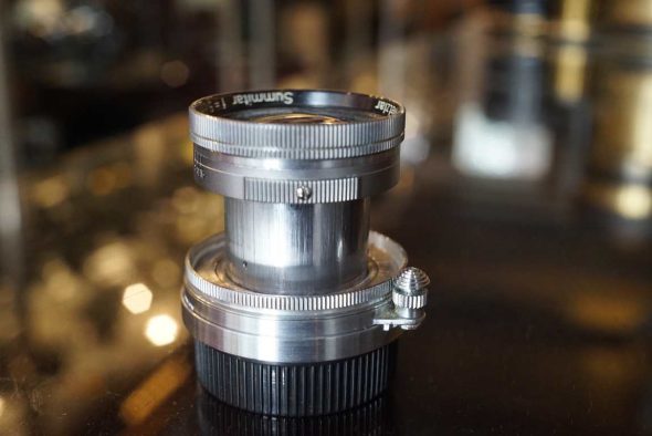 Leica Summitar 50mm F/2 collapsible screw mount lens