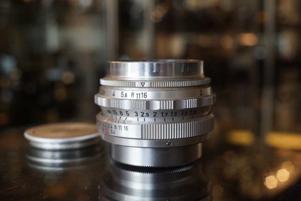 Steinheil Quinon 50mm f/2 in Leica screw mount