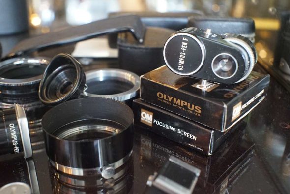 Big lot of various Olympus Pen FT (and some OM) accesories
