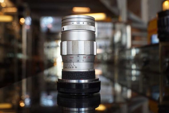 Leica Leitz Elmar 90mm f/4 M, 3-elements