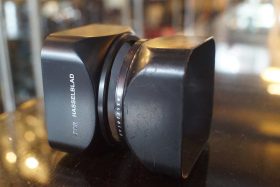Hasselblad B50 lenshood for 80mm Planar lens + free fake one