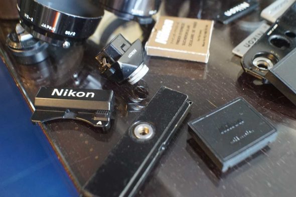 Huge Nikon F/F2/Nikkormat accessory and parts lot