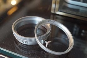 Leica Leitz SOOGZ + SOOQR filter adapters