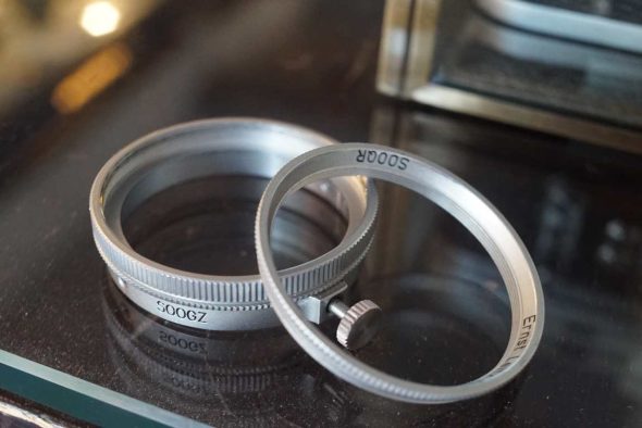 Leica Leitz SOOGZ + SOOQR filter adapters