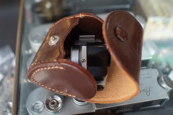 Leica Leitz VIOOH universal viewfinder, in leather case
