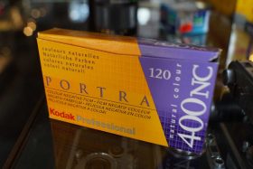 Kodak Portra 400NC in 120 format, 5-pack, expired 2001