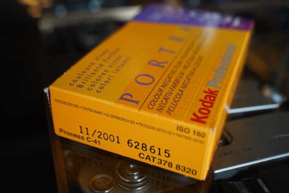 Kodak Portra 160VC, 5x 120 films, expired 2001