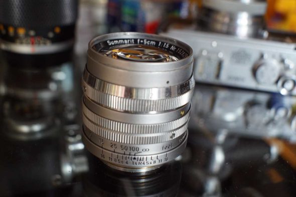 Leica Leitz Summarit 50mm F/1.5 LTM lens