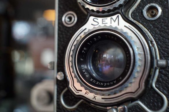 Semflex TLR with Angenieux 75mm F/3.5 lenses