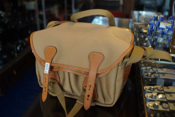 Billingham 225 Khaki/Tan canvas camera bag