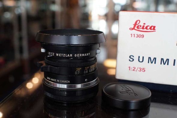 Leica Leitz Summicron 35mm F/2 version III, boxed