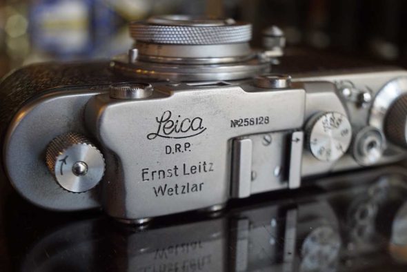 An USSR made Leica camera copy with lens