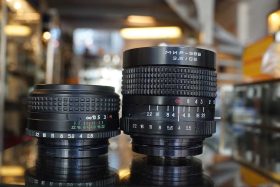 2 lenses for Kiev-88 mount, Arsat B 80mm F/2.8 and Mir 65mm F/3.5, OUTLET