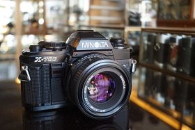 Minolta X-700 + MD 50mm F1/.7 lens