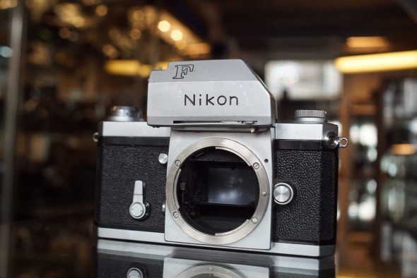 Nikon F chrome with metered prism finder, OUTLET